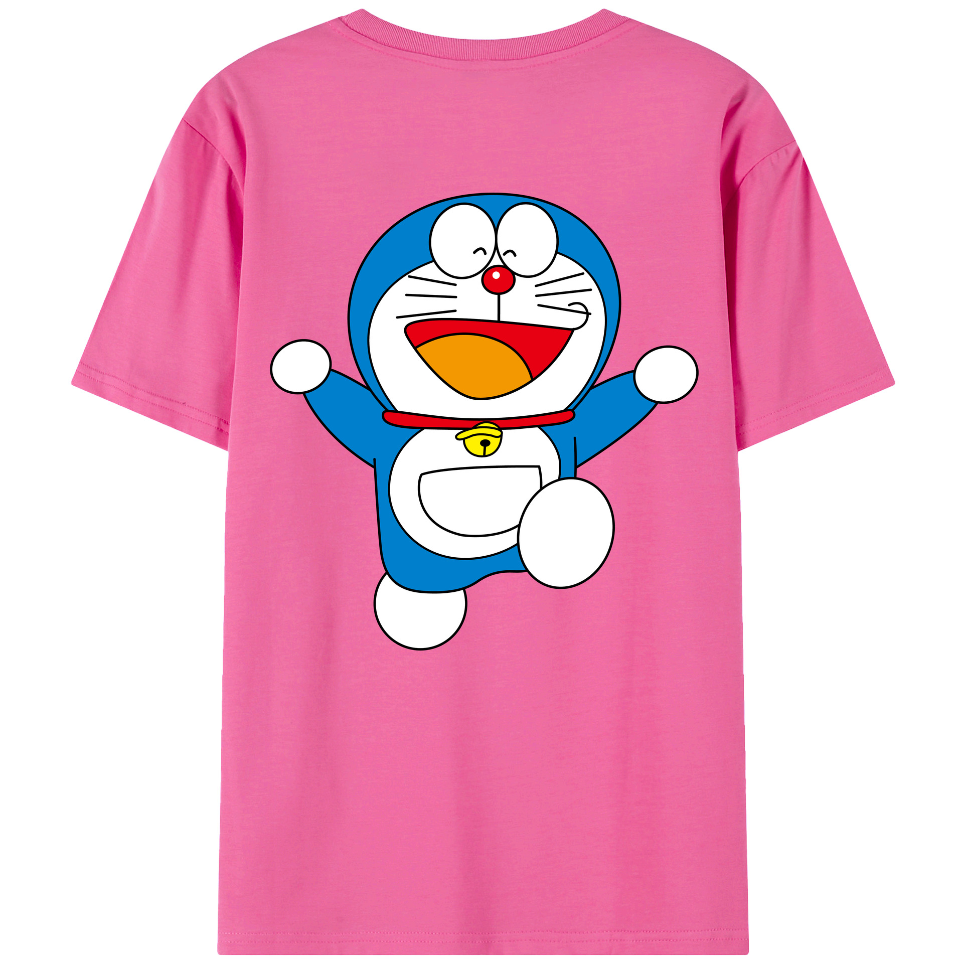 （画像用） ドラえもん Doraemon レディース半袖Tシャツ(バックプリント)